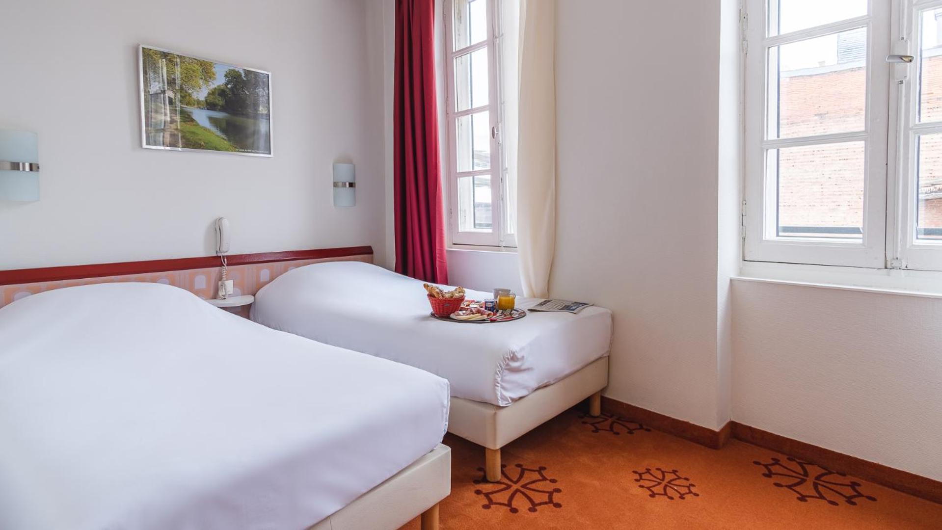 Hotel Ours Blanc - Centre Toulouse Exterior foto